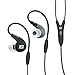MEE audio M7P Secure-Fit Sports In-Ear Headphones with Mic, Remote, and Universal Volume Control (Black)