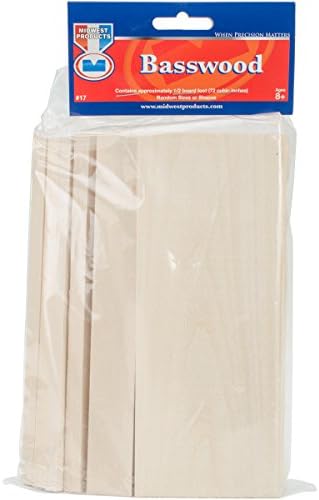 Midwest ProductsWood Wood Assortment Economy Bag-Basswood