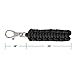 Techion 4 Pack Paracord Zipper Pulls for Backpacks, Tents, Trolley Cases, Traveling Cases, Jackets and Many other Items That with Zippers (BlackBlue)