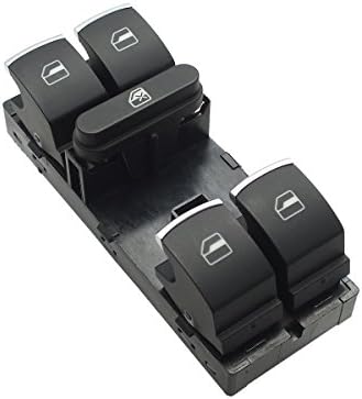 For 2000 2001 VW Jetta Golf Passat Front 5ND 959 857 Chrome Window Switch Control 5K4 959 857/ 5ND 959 857 WS528
