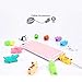 Dolloress ⭐12PCS(Dog + Crocodile + Shark + Turtle + Cat + Hippo + Panda + Rat + Chameleon + Compatible For Iphone Cable Animal Bit Cord Data Line Animal Phone Accessory Protects Cute Cell Phone 