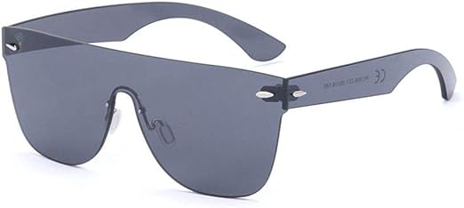 frameless mirror sunglasses