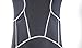 qualidyne Tri Suits for Men Trisuit Triathlon Duathlon Running Swimming Cycling Sleeveless Skinsuit with Pockets and Padded Soft Chamois
