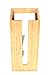 Bamboo Toilet Paper Holder perfect for toilet paper storage or general bathroom storage, a freestanding toilet paper holder handmade from biodegradable bamboo