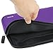 Evecase iPad Pro 10.5 / iPad 9.7 / iPad Pro 9.7, Case Bag, UltraPortable Handle Carrying Portfolio Neoprene Sleeve Case Bag for Apple iPad Pro 9.7, iPad Air 2/Air (iPad 6/5), iPad 4 3 2 - Purple