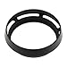 Neewer Black 62mm Metal Vented Lens Hood for Leica lenses with 62mm filter thread