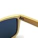 WOODFUL Bamboo Wood Sunglasses - 100% Hand Made Wooden Vintage Polarized Sunglasses with Bamboo Sunglasses Case,Sunglasses for Men and Women (bamboo color, green)
