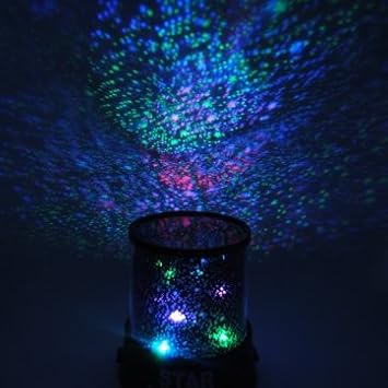 Amazing Sky Star Cosmos Laser Projector Lamp Night Light: Amazon ...