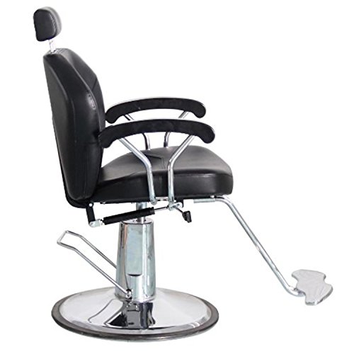 shengyu Hydraulic Reclining Barber Chair Salon Shampoo Beauty Spa Equipment (Black)