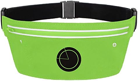 Hand-painted Pizza Money Belt Waist Wallet EOTW Travel Pouch Running Belt Waist Bag Cell Phone Pocket Holder For Keys Cashes ID Card Ticket -Ultra Slim Adjustable