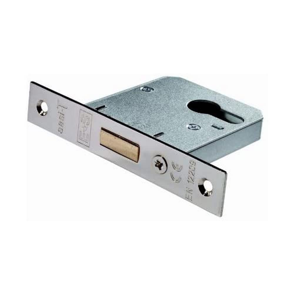 Carlisle Brass EDE5030NP/BP Deadlock, Polished Nickel, 3 inch