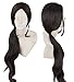 Topcosplay Womens Wig Long Cosplay Wig Halloween Costumes Princess Wig Nature Brown