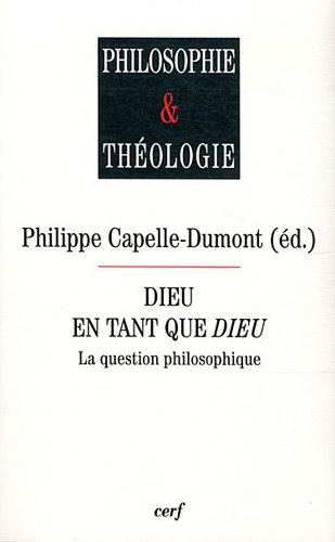 Dieu en tant que Dieu