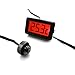 XSPC LCD Temperature Display (Red) V2 + G1/4
