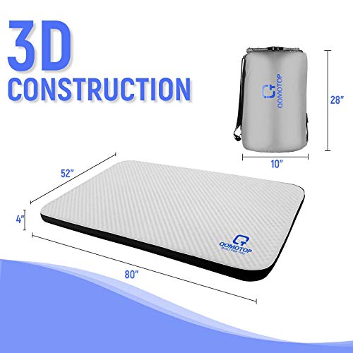 QOMOTOP Ultra Comfortable Side Sleep Friendly Double SelfInflating