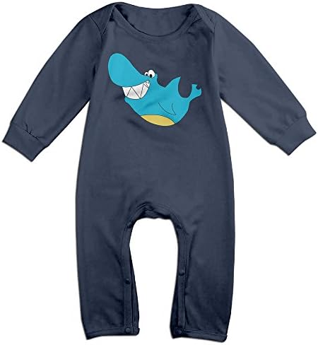 VanillaBubble Pleased Shark For 6-24 Months Infant Vintage Tshirt Navy Size 24 Months