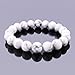 JEWELRIESHOP Unisex Synthetic Stones Healing Power Crystal Elastic Stretch 10mm Beaded Bracelet