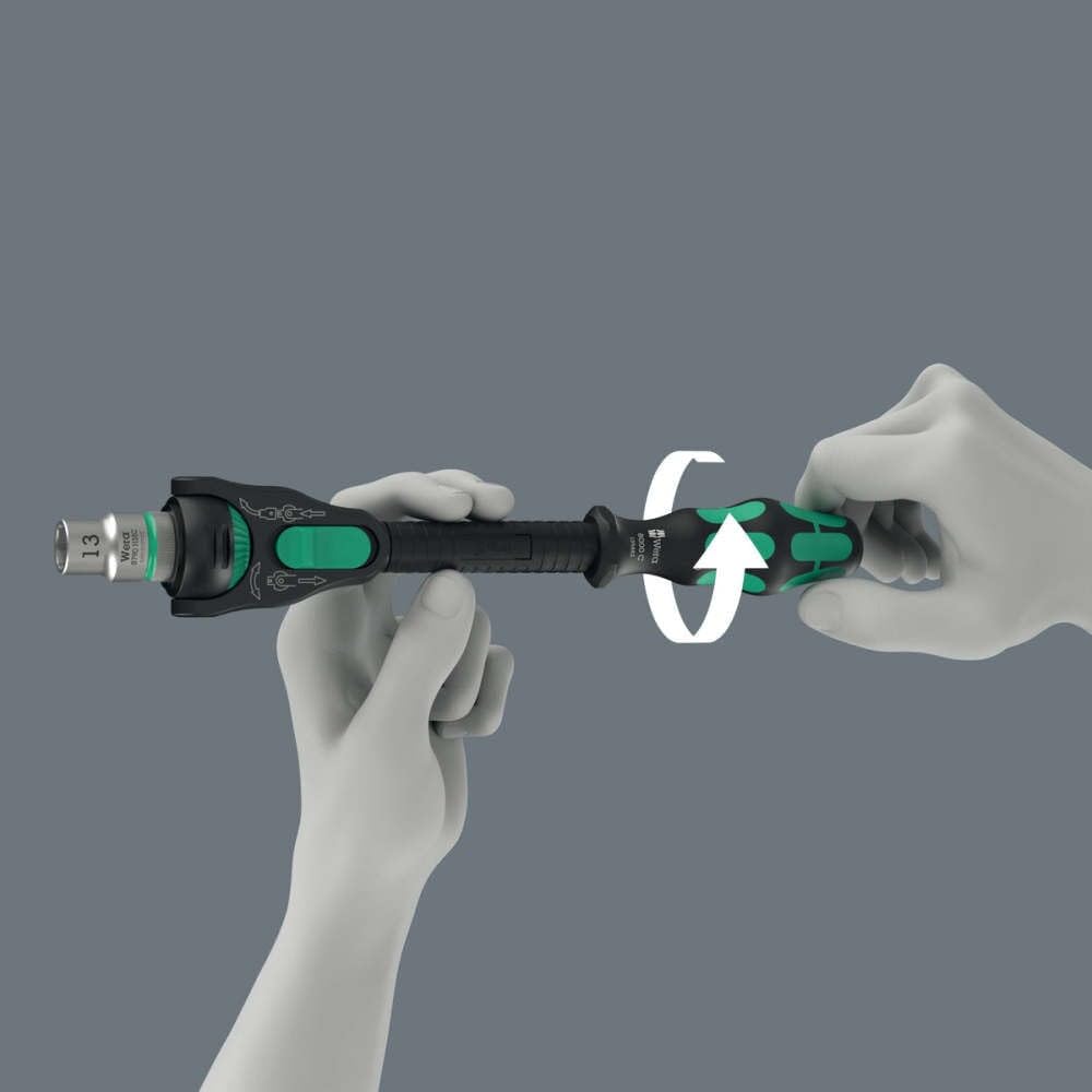 Wera Knarre Zyklop Speed-Knarre 8000 C Black Edition, 1/2" 6