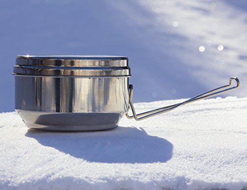 QuickStove Portable Emergency Cook Kit. Multi-Fuel Stove, Stainless Steel Pot, Fuel, and Food - Perfect for Survival Kits & Emergency Preparedness - Thumbnail 2