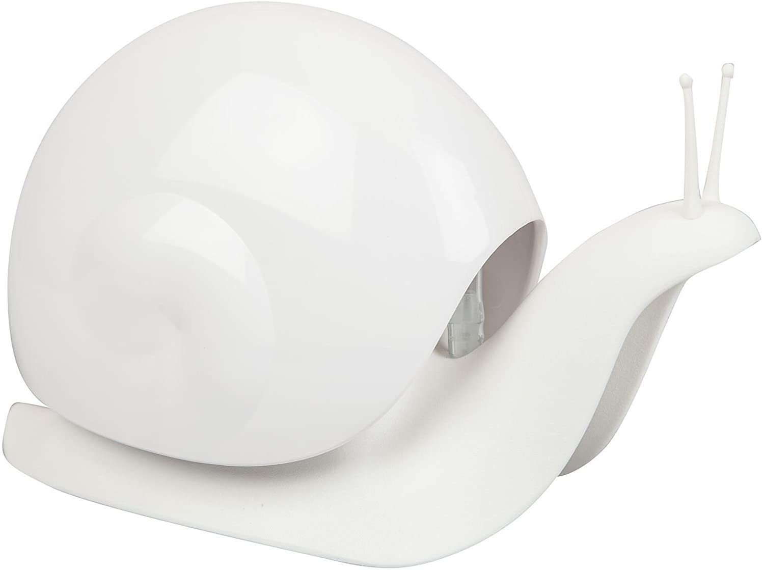 QUALY Escar Snail Shaped Soap Dispenser Bathroom Shower Accessory