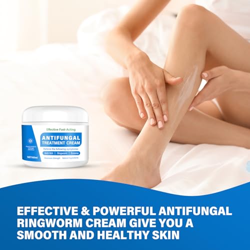 Skin Fungus Cream, Foot Fungus Relief Quick Intensive, Antibody Ringworm, Eczema, Sweat Bubbles, Non-Irritating, Suitable for Face and Body Care, 60 g