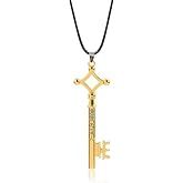 Kbtany AOT Wings of Freedom Eren's Key Pendant Necklace - Shingeki No Kyojin Anime Chain - Gift for Men Women and Fans