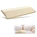 Acksonse Lumbar Pillow for Sleeping Memory Foam Back Pain Support Lower Back Cushion in Bed Waist Support Cushion Pregnant Woman Hip Knee Spine Alignment Sciatic Nerve Pain Relief primary