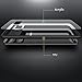 Galaxy S8/S8 Plus Case, Thin Soft TPU Crystal Clear Slim Anti Slip Case Transparent Back Protector Cover for Samsung Galaxy S8/S8 Plus (Black, S8 Case)