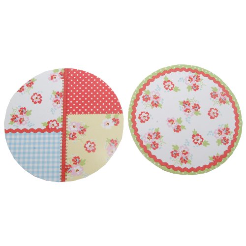 Click Here to See More Images Kilner Haberdashery Jam Jar Cover, Pack of 24