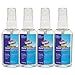 Clorox CLO 02174 Bleach-Free Hand Sanitizer, 2.0 FL OZ, (4-Pack), Contains Hand Moisturizers, Alcohol-Based