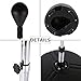 Anfan Reflex Bag Free Standing Boxing Speed Punching Bag, Adjustable Height for Adult&Kid, Boxing Punching Ball (Black)