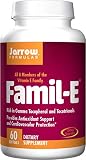Jarrow Formulas Famil-E, Supports Cardiovascular Health, 60 Softgels