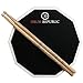 Drum Pad And Sticks Practice Pad By Drum Republic. Premium 12 Inch Pad For Adults And Pair Of 5A Drumsticks. Snare Drum Practice Kit For Beginners And Pro Drummers. 12 In Single Sided Pad