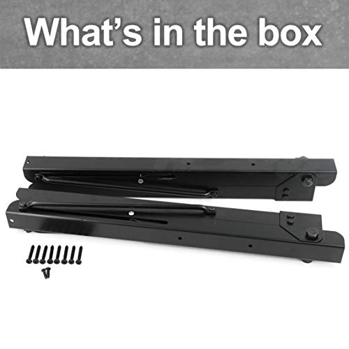 Ultrawall Folding Shelf Brackets, Heavy Duty Adjustable Folding Shelf