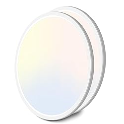 zemty 2Pack 16.5 Inch LED Ceiling Light Flush