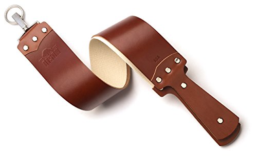 Ezra Arthur English Bridle Straight Razor Strop (Cognac)
