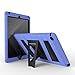 MoKo Case Fit iPad Air 2 - [Kickstand] Durable Hybrid Silicone + Hard Polycarbonate Kid Proof, Shock-Absorption with Foldable Stand Cover Fit iPad Air 2 9.7