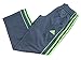 Adidas Boys Activewear - Athletic Pants for boys and youth (Large (14/16), Med. Grey /Lime)