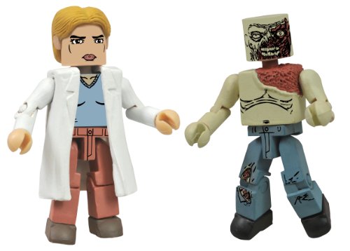 DIAMOND SELECT TOYS The Walking Dead Minimates: Series 4 Alice and Shoulder Zombie Action Figure