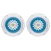 Sonifresh Replacement Facial Cleansing Brush Heads with Caps for Deep Pore Cleansing, fits Mia, Mia2, Mia3 (Aria), SMART Profile, Alpha Fit, Pro, Plus and Radiance Cleansing Systems (2 Pack)