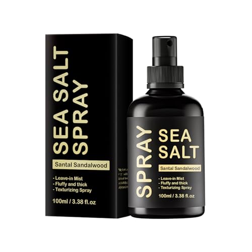 LBOYLOVE® Sea Salt Spray for Hair, Men's Texturizing Surf Spray for Adding Volume & Texture, Hair Volume for Men, Light Hold & Natural Finish, Ideal for All Hair Types & Lengths, 100ml/3.38 fl.oz.