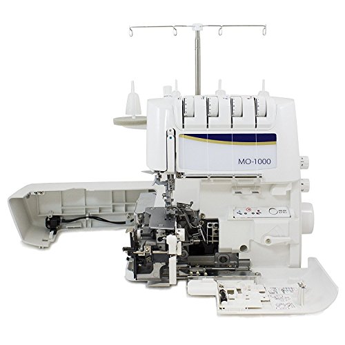 image for Juki MO-1000 Serger, Push Button Jet Air Looper Threader w/ Exclusive 