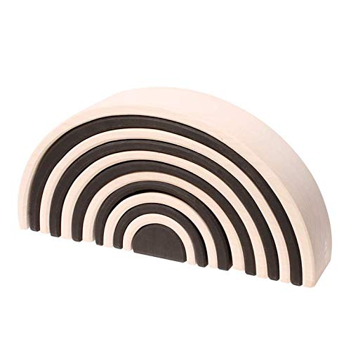 natural wooden rainbow