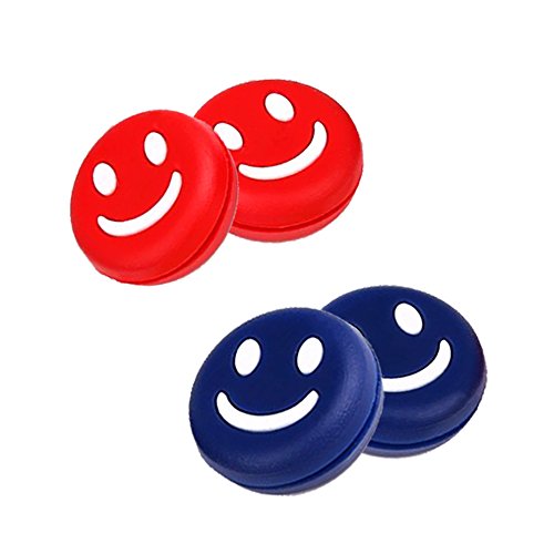 Kuqqi Silicone Vibration Dampeners for Tennis Squash Racket Pack of 12