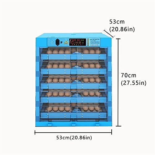 FHISD Eierinkubator Automatische Geflügelbrütmaschine mit automatischem Eierdrehen 320 Eier Inkubator-Temperaturregelung… – Bild 4