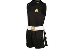 W WESING Wesing Sanda Suit Children Adult Boxing Competition Suit Men and women Muay Thai Training Boxing Shorts