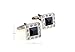 Fashion2Beauty Super Shiny Swarovski Quality Crystal Cufflinks Elegant Style Business Party Used