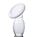 Newtion 2Pcs Babies Portable Silicone Comfortable Manual Breastmilk Pump Suction For Travel
