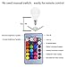E12 4W RGB Magic LED Light Candelabra Bulb,4 Pack,16 Different Colors Changing Multi-Color LED Lamp with IR Remote Control for Home,Bar,Party,KTV, Mood Lighting,Chener