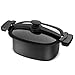 Souvia 8 in 1 Multi Cooker – 7 Quart - Programmable LCD Control Panel - 8 Preset Functions: Slow Cooker - Brown/Saute - Steam - Bake - Grill - Sear Meat - Stew - Yogurt- Locking Lid for Easy Travel